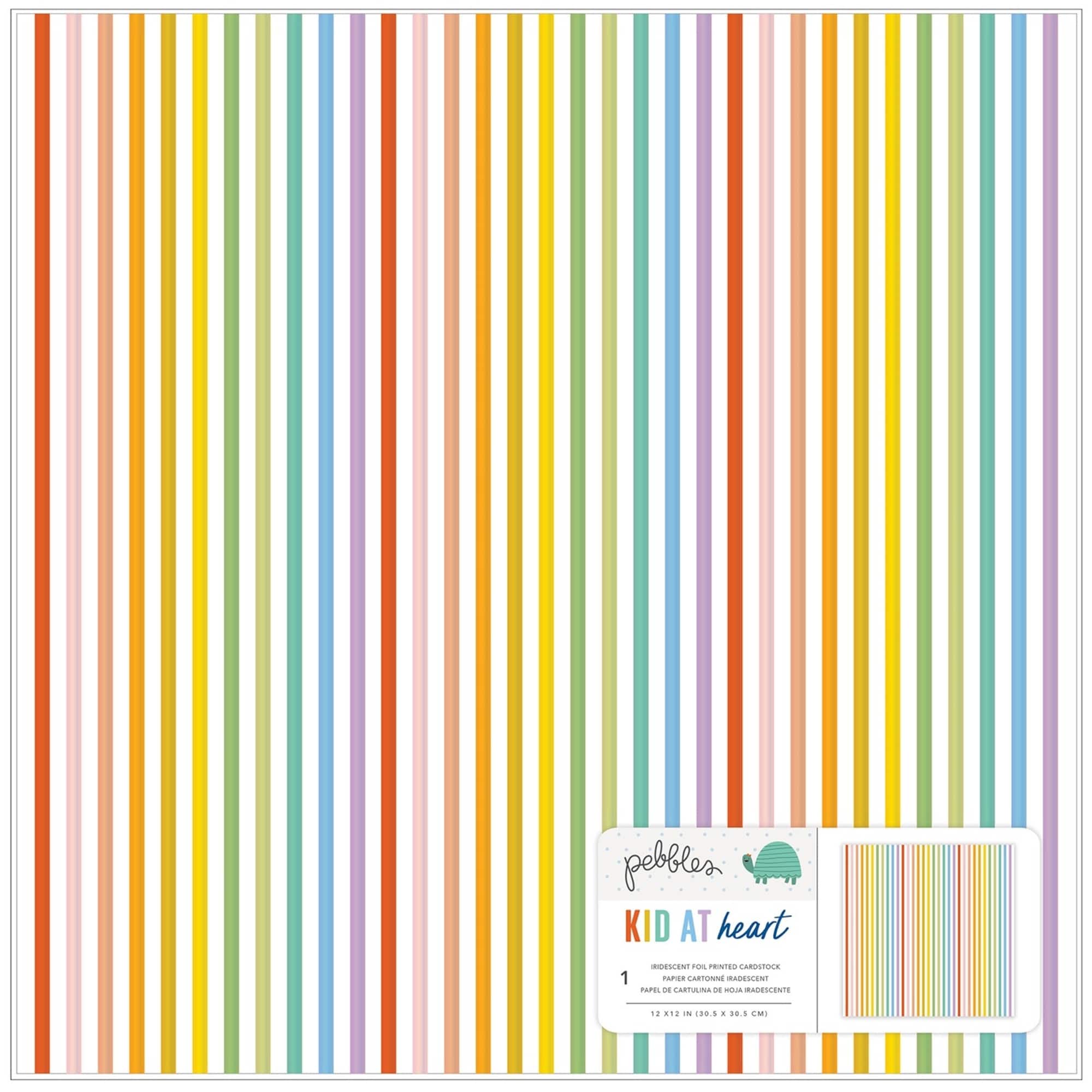 American Crafts™ Kid at Heart 12" x 12" Paper, 5 Sheets